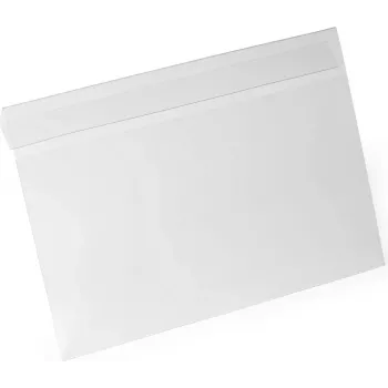 DURABLE HARD COVER A4 gulsčio formato identifikacinė kišenė su lankstu, permatoma 116319