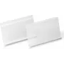 DURABLE HARD COVER lipdukų kišenė saviklijė A5 gulsčia, permatoma, 10 vnt. 118319
