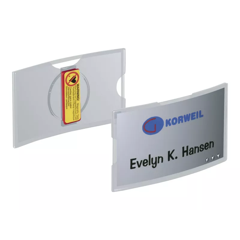 DURABLE KONVEX magnetinis vardų ženklas 75x40mm, 25 vnt. 812319