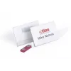 DURABLE Magnetinis vardinukas 90 x 54 mm, skaidrus, 25 vnt. pakelyje 811719