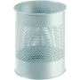 DURABLE Metalinė šiukšliadėžė 15L apvali perforuota juoda 331010