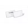 DURABLE vardinė kortelė 40x75 mm su smeigtuku, 100 vienetų 800119