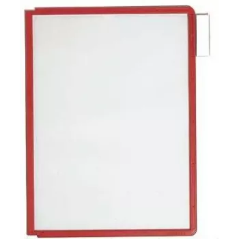 DURABLE SHERPA PANEL A4 informacinis skydelis, 5 vnt., juodas rėmas 560603