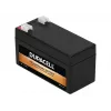 Duracell DR1.3-12 12V 1.3Ah VRLA baterija – priežiūros nereikalaujanti AGM