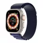 Dux Ducis Apple Buckle Sport Band for Apple Watch 42/44/45/46/49MM Navy