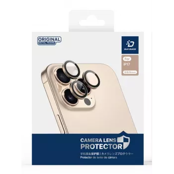 Dux Ducis Apple iPhone 17 fotoaparato objektyvo apsauga levandinė