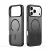 Dux Ducis Apple iPhone 17 Pro Max YIND PC+TPU Dėklas su MagSafe Juodas