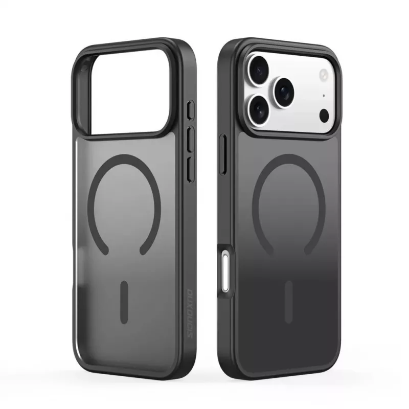 Dux Ducis Apple iPhone 17 Pro Max YIND PC+TPU Dėklas su MagSafe Juodas