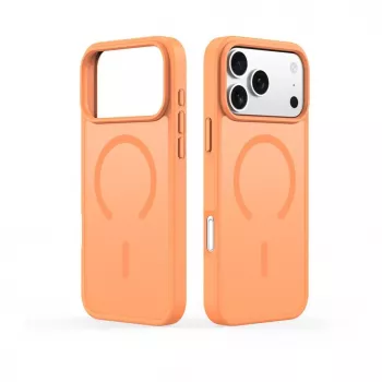 Dux Ducis Apple iPhone 17 Pro YIND PC+TPU Dėklas su MagSafe Oranžinis