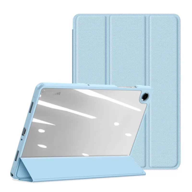 Dux Ducis Galaxy Tab A9 Plus / A11 Plus Toby Case su Flip Stovu Mėlyna