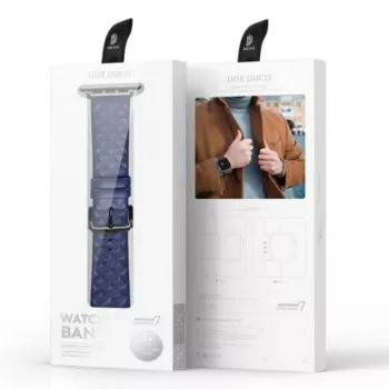 Dux Ducis odinis dirželis „Apple Watch“ 38/40/41 mm – mėlynas