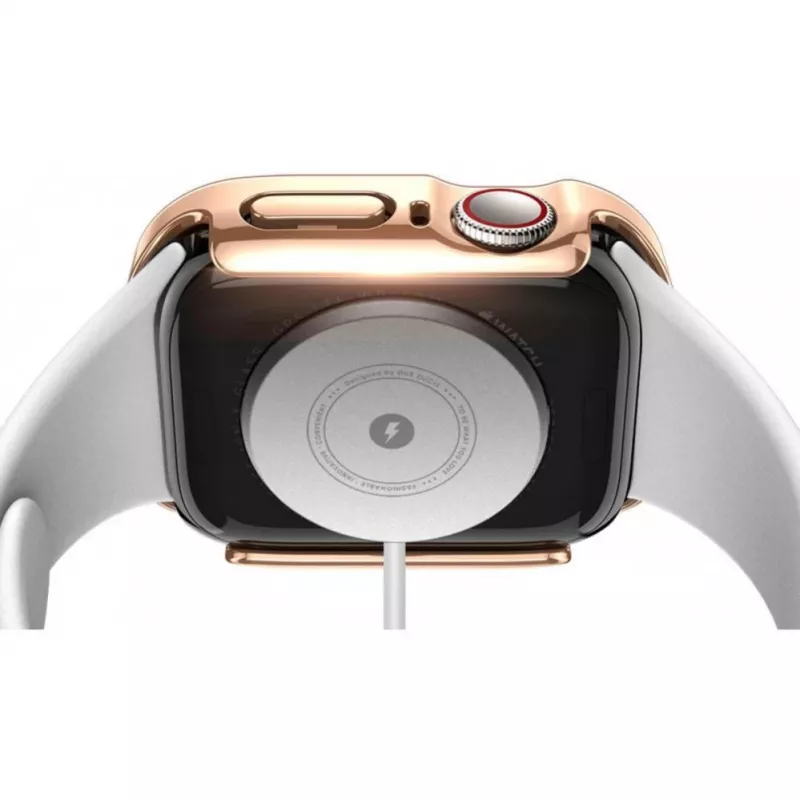 Dux Ducis Hamo Apple Watch Series 7/8/9 Case (PC) 41mm Rose Gold