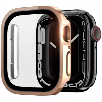 Dux Ducis Hamo Apple Watch Series 7/8/9 Case (PC) 41mm Rose Gold