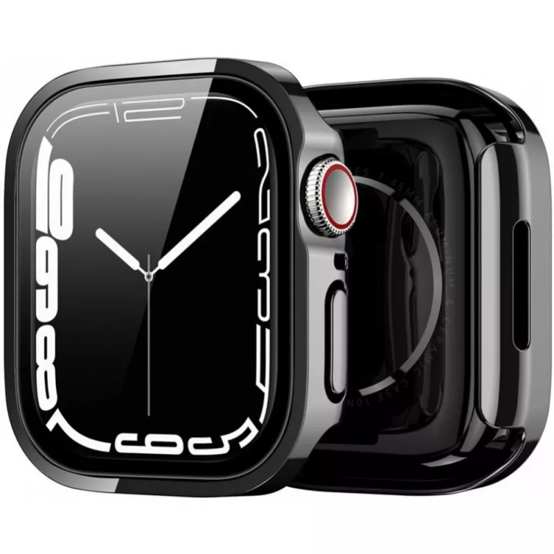 Dux Ducis Hamo Apple Watch Series 7/8/9 Dėklas (PC) 45mm Juodas