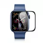 Dux Ducis LCD PMMA apsauginis stiklas su rėmeliu, skirtas Apple Watch 10 46 mm, juodas