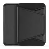 Dux Ducis Magnetinis PU odinis dėklas su pinigine ir stovu, skirtas Apple iPhone 13 Pro Max – juodas