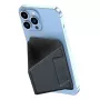 Dux Ducis Magnetinis PU odinis dėklas su pinigine ir stovu, skirtas Apple iPhone 13 Pro Max – juodas