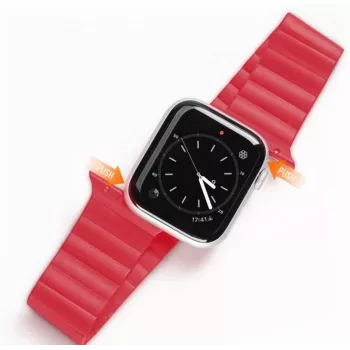 Dux Ducis Magnetic Strap Apple Watch dirželis (41/40/38 mm) magnetinis raudonas