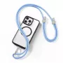 DUX DUCIS Plaz Cross-Body Phone Strap Light Blue
