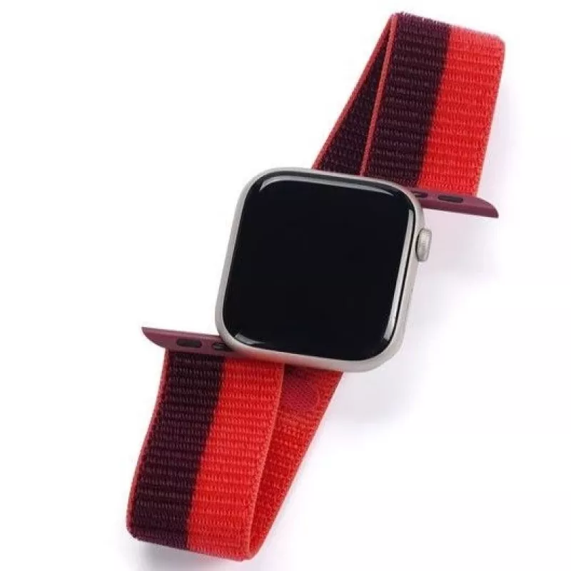 Dux Ducis Silicone Sport Band, skirta Apple Watch 41/40/38mm – Raudona