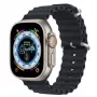 Dux Ducis Silicone Watch Strap, skirtas Apple Watch Series 8/7/6/5/4/3/2/SE (38/40/41 mm) - pilka