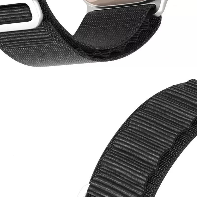 Dux Ducis Sport Buckle Strap, skirta Apple Watch 38/40/41/42 mm, juoda