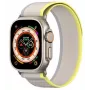 Dux Ducis Sport Velcro Strap, Apple Watch 9 / 8 / 7 / 6 / SE / 5 / 4 / 3 / 2 / 1 (38, 40, 41 mm), geltona