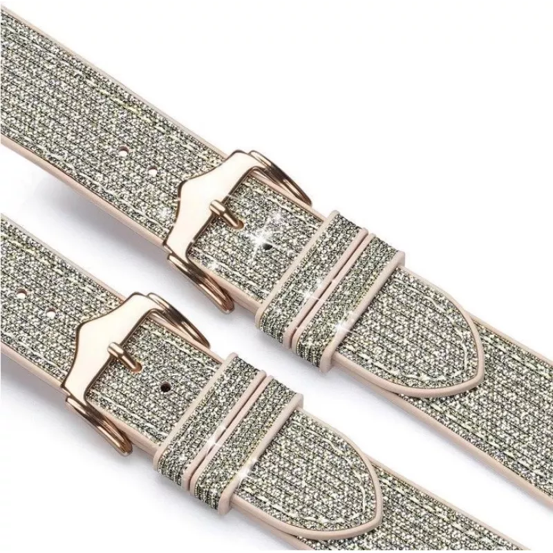 Dux Ducis apyrankė Apple Watch 7/6/5/4/3/2/SE (41/40/38mm), Sparkle Version, sidabrinė
