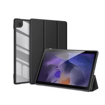 Dux Ducis Toby Armored Flip Smart Case, skirta Samsung Galaxy Tab A8 10,5 inch 2021 su laikikliu rašikliui - juoda