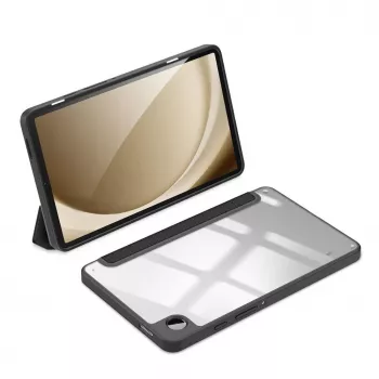 Dux Ducis Toby Folio Case su Flip stovu, skirta Samsung Galaxy Tab A9 8,7 inch - Juoda