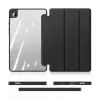 Dux Ducis Toby Folio Case su Flip stovu, skirta Samsung Galaxy Tab A9 8,7 inch - Juoda