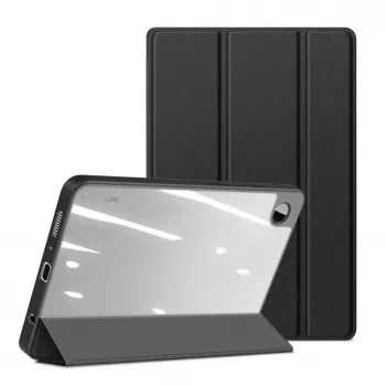 Dux Ducis Toby Folio Case su Flip stovu, skirta Samsung Galaxy Tab A9 8,7 inch - Juoda