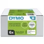 DYMO LabelWriter siuntimo ir vardo ženklelių etiketės, 54 x 101 mm, baltos, nuolatinis klijavimas, 220 etikečių rulone
