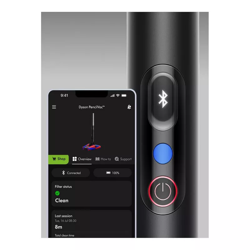 Dyson PencilVac Fluffycones belaidis lazdelinis dulkių siurblys