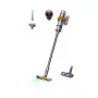 Dyson V15 Detect Absolute belaidis dulkių siurblys, nerūdijančio plieno, 240AW, LCD ekranas, 60 min veikimo trukmė