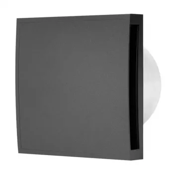 E-extra DN100 EET100A antracitinis ašinis ventiliatorius 100 mm