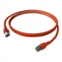 EASYLAN FlexBoot Patch Cable Cat.6A S/FTP raudonas 2m