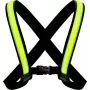 EasyPix StreetGlow L/XL LED Safety Vest for Adults - Rechargeable, 3 Modes, Black