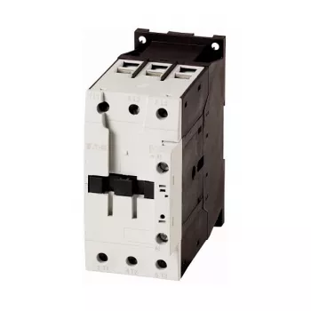 Eaton DILM65 trifazis galios kontaktorius, 230 V 50 Hz / 240 V 60 Hz ritė, 65 A AC-3, 30 kW 400 V, varžtiniai gnybtai, montavimas ant DIN bėgelio