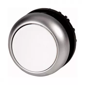 Eaton M22-DL-W mygtuko pavara, balta, metalinis žiedas, 22,5 mm | Kur.lt