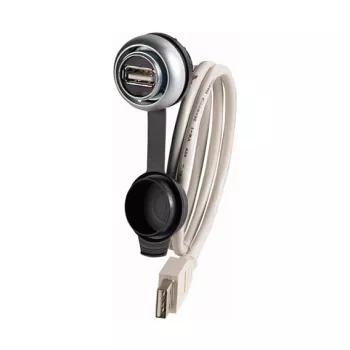 Eaton M22-USB-SA USB adapterinis kabelis, 0,6 m, USB-A į M22, juodas – 107412