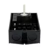 Eaton P1-25/I2/SVB-SW/HI11 3 polių pagrindinis jungiklis 25A, montuojamas ant paviršiaus, juoda/balta