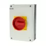 Eaton P3-63/I4/SVB 3 polių pagrindinis jungiklis su avariniu stabdymu, 63 A, paviršinis montavimas, IP65 | Kur.lt