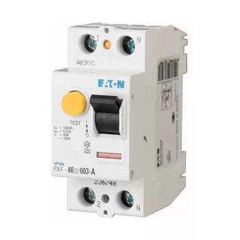 EATON PXF-25/2/003-A Liekamasis srovės įtaisas (RCD) 25A 2P 30mA A tipas 230V