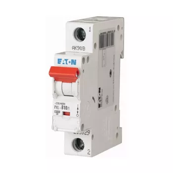 EATON PXL-B10/1 Miniatiūrinis automatinis jungiklis 1P 10A B kreivė 6kA