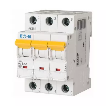 EATON PXL-B25/3 Automatinis jungiklis 3 polių 25A B tipo 10kA