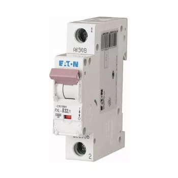 Eaton PXL-B32/1 1 poliaus mini grandinės pertraukiklis, B tipo, 32 A, 10 kA, 236036