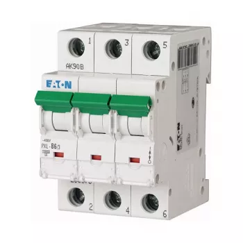 Eaton PXL-B6/3 Automatinis jungiklis 6A 3 polių B charakteristika 10kA