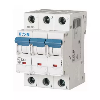 Eaton PXL-C20/3 miniatiūrinis automatinis jungiklis (MCB) 3 polių 20 A C kreivė 10 kA