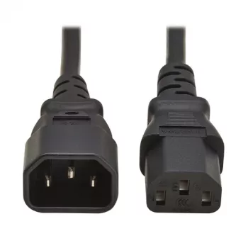 Eaton Tripp Lite Series maitinimo laidas - IEC 60320 C14 į IEC 60320 C13 - 6 pėdos (1,83 m) - juodas